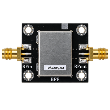 Смуговий RF фільтр BPF 5,8 ГГц, 5725&ndash;5850 МГц, SMA, Bandpass Filter, 35&times;35&times;10 мм AN 0123 IL фото