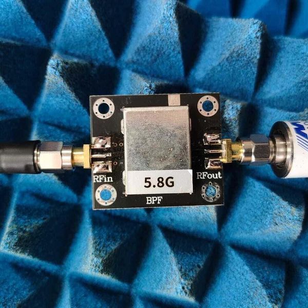 Полосовой RF-фильтр BPF 5,8 ГГц, 5725-5850 МГц, SMA, Bandpass Filter, 35&times;35&times;10 мм AN 0123 IL фото