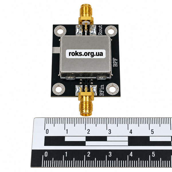 Полосовой RF-фильтр BPF 5,8 ГГц, 5725-5850 МГц, SMA, Bandpass Filter, 35&times;35&times;10 мм AN 0123 IL фото