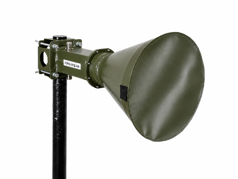 Конічна HORN антена 3.5 ГГц 2x N-female 50 Ом LHCP+RHCP