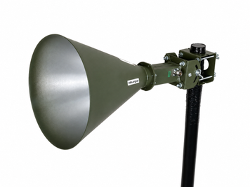 Антена рупорна horn конусна 4.8-6.0 ГГц 20 dB RHCP+LHCP