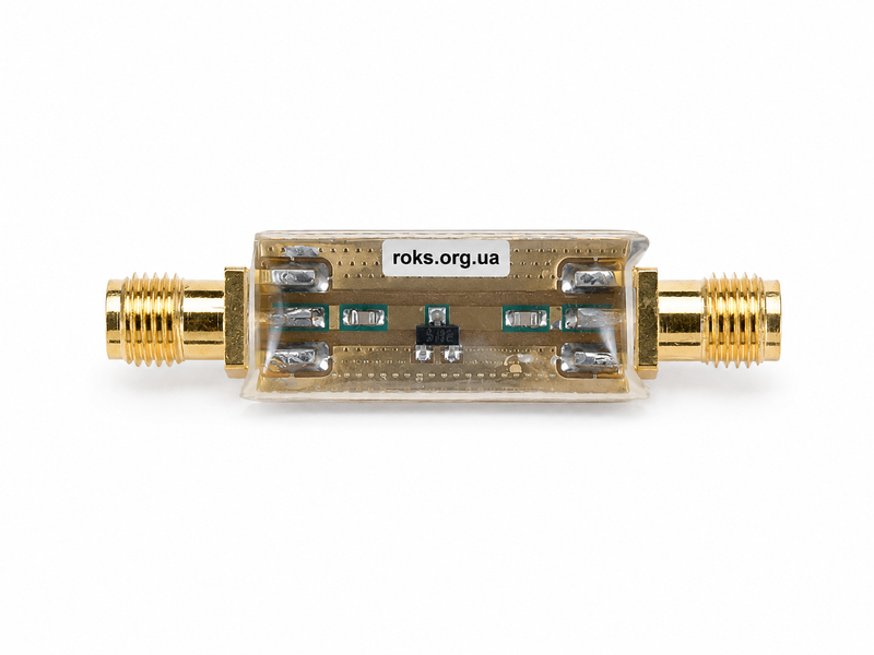 Ограничитель Limiter мощности PIN-диодный 10 МГц-6 ГГц, порог < 0 dBm, до +20 dBm, SMA-Female, 50 Ом AN 0028 BO фото