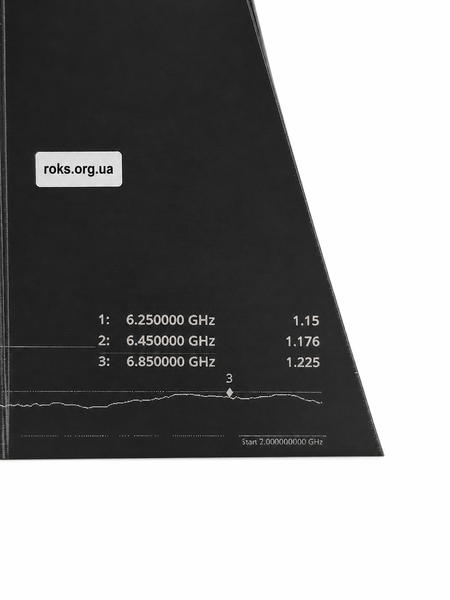 Спрямована рупорна антена 6,0-7,0 ГГц