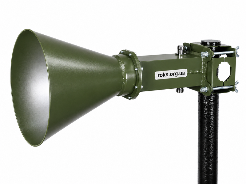 Антена рупорна конусна 3000-3800 МГц 50 Ом N-female