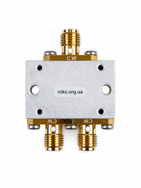 Диплексер Wi-Fi 2,4 / 5,8 ГГц SMA (2,4&ndash;2,4835 / 5,15&ndash;5,85), 50 Ом, 10 Вт, 2 диапазона, алюминиевый корпус AN 0111 IL фото